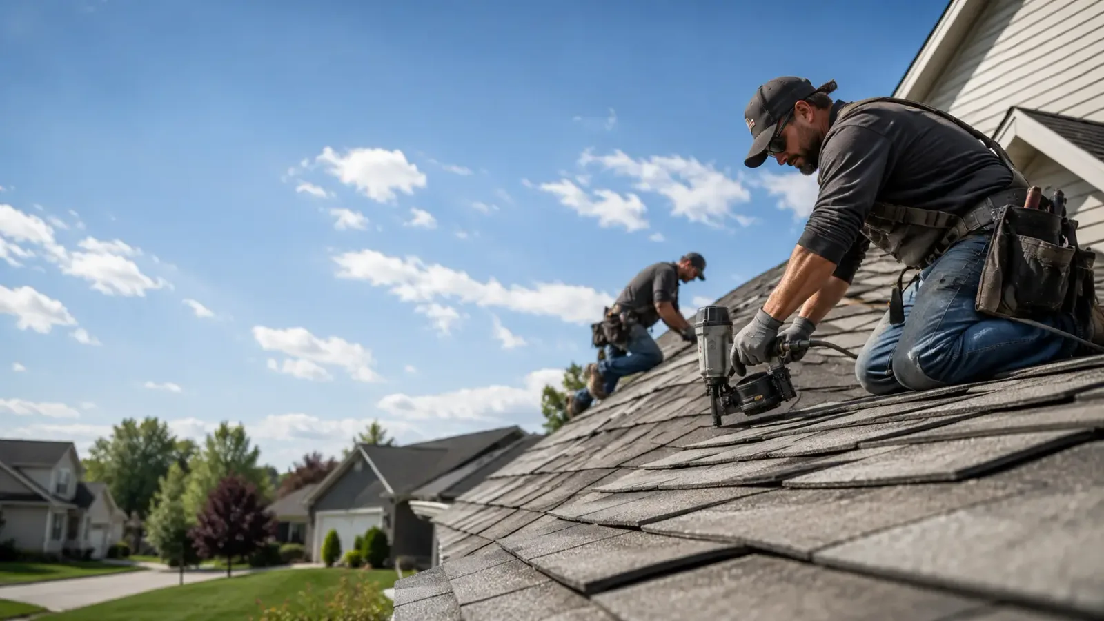 Storm Damage Roof Repair in Shafer, MN near me